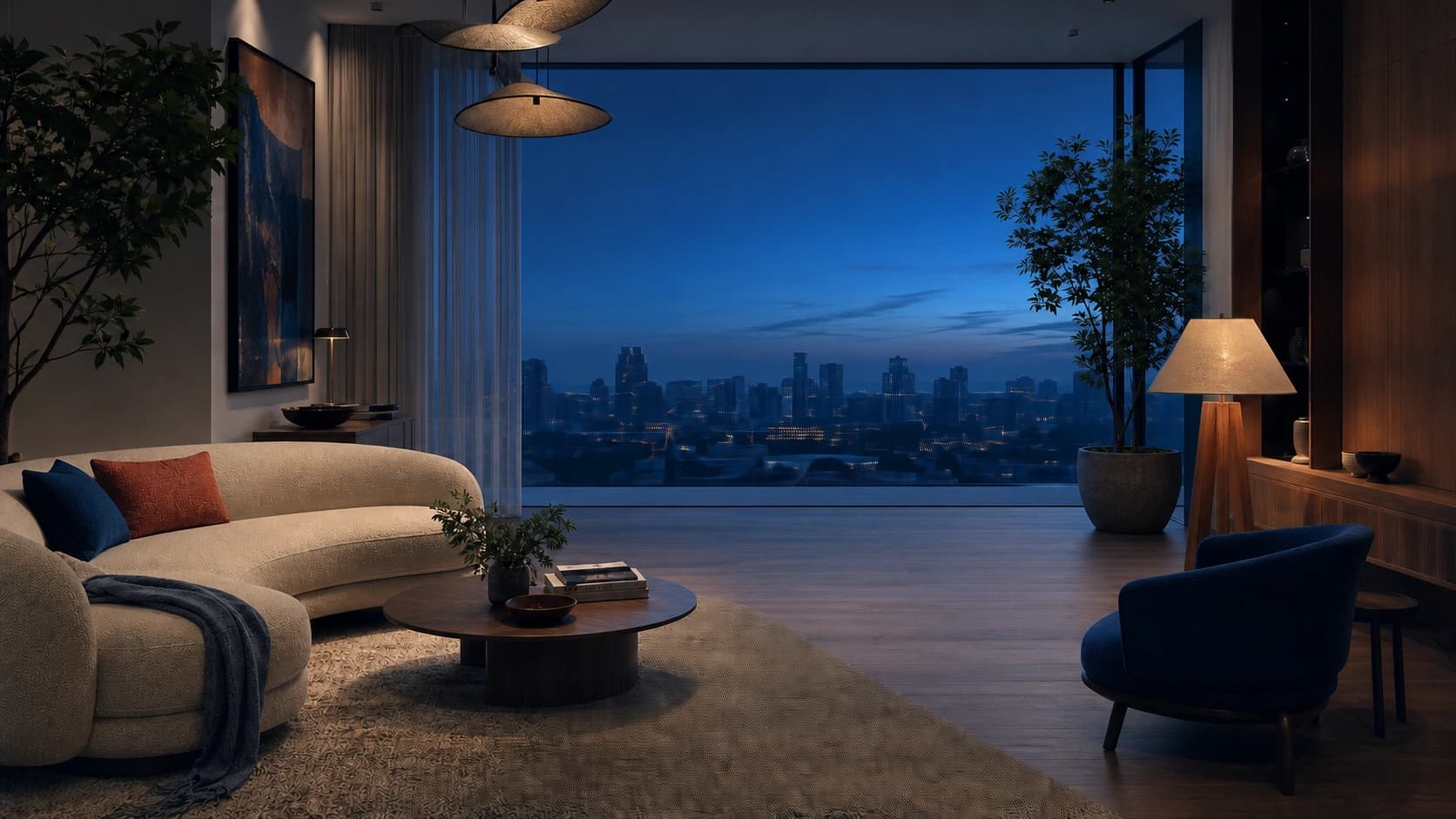 Ocean Blue interior generated by Kinquad